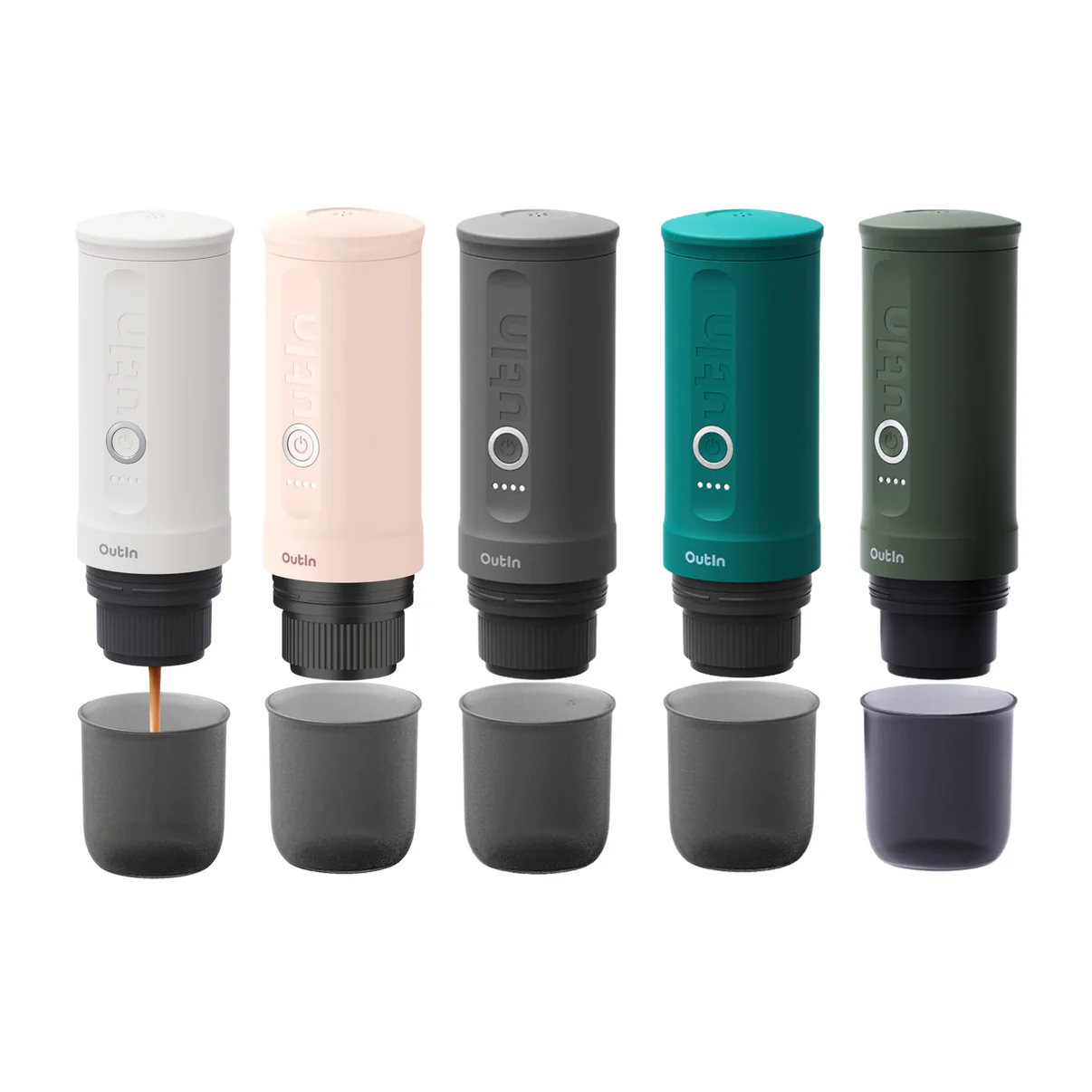 【組合優惠】【OutIn】Nano Espresso 無線便攜濃縮咖啡機+OutIn濃縮咖啡配件套裝