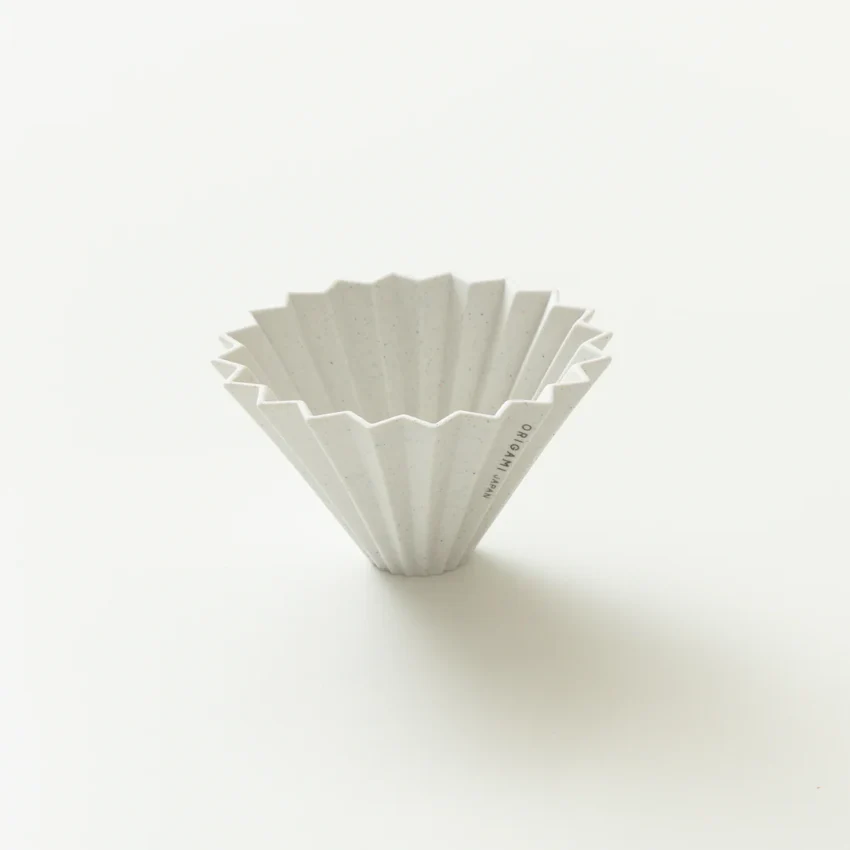 【ORIGAMI】S號 ReWork 陶瓷摺紙咖啡濾杯 (Dripper S 1-2杯) 兼用01錐形/155蛋糕濾紙