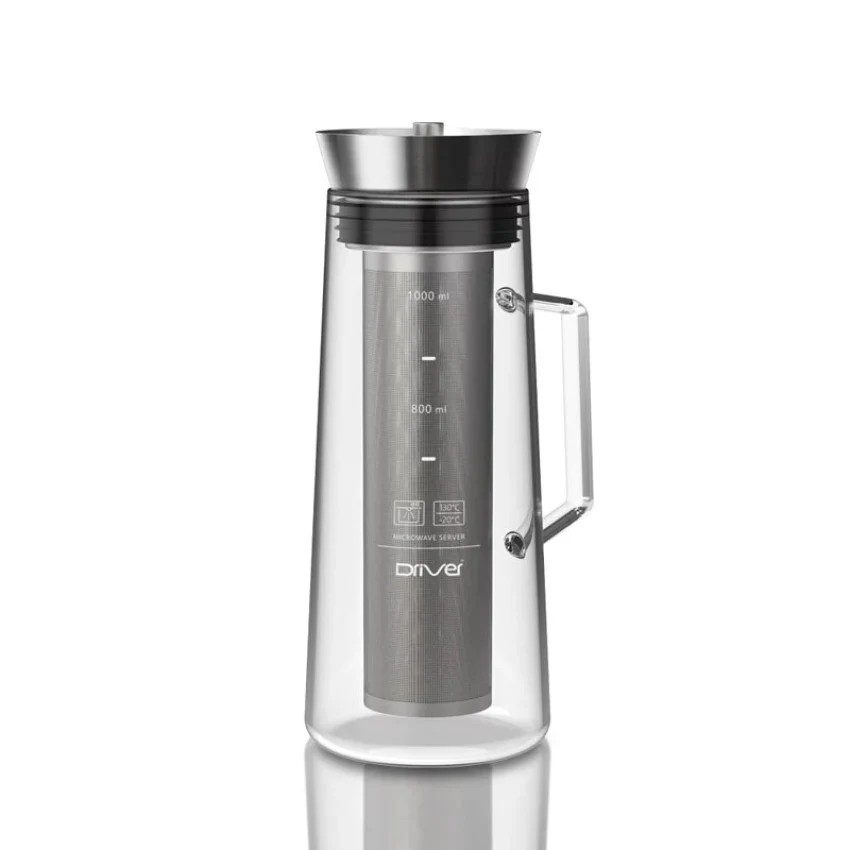 【Driver】 咖啡冷萃壺 咖啡冷泡壺 | Coffee and Tea Cold Brew Coffee Maker(1000ml)