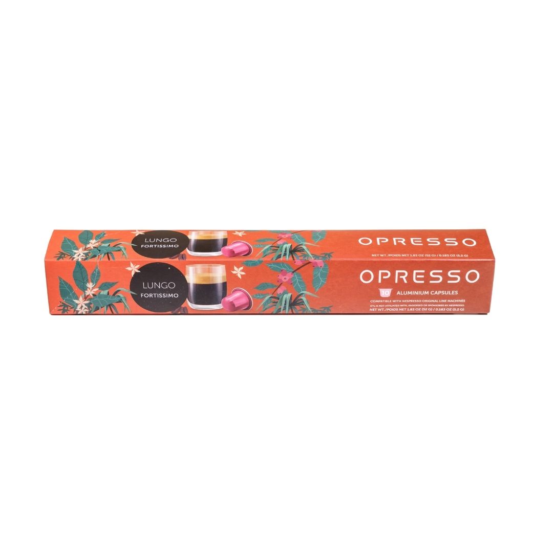 特濃長杯 鋁製咖啡膠囊 Lungo Fortissimo Coffee Capsules