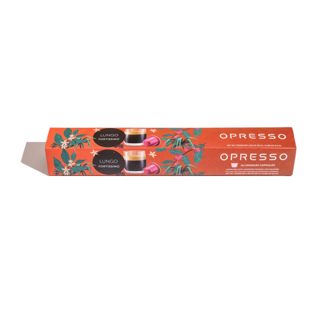 特濃長杯 鋁製咖啡膠囊 Lungo Fortissimo Coffee Capsules
