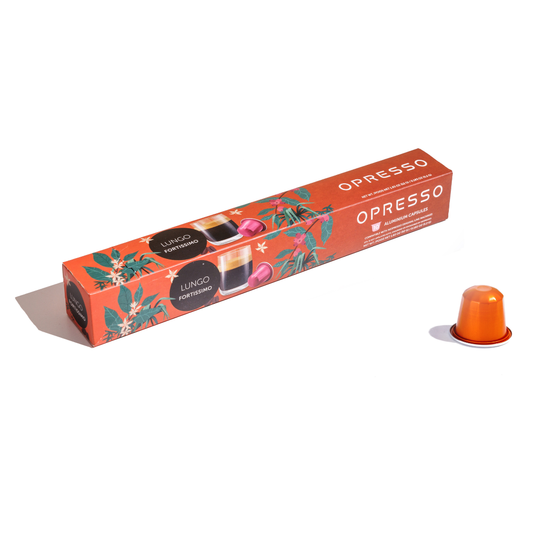 特濃長杯 鋁製咖啡膠囊 Lungo Fortissimo Coffee Capsules