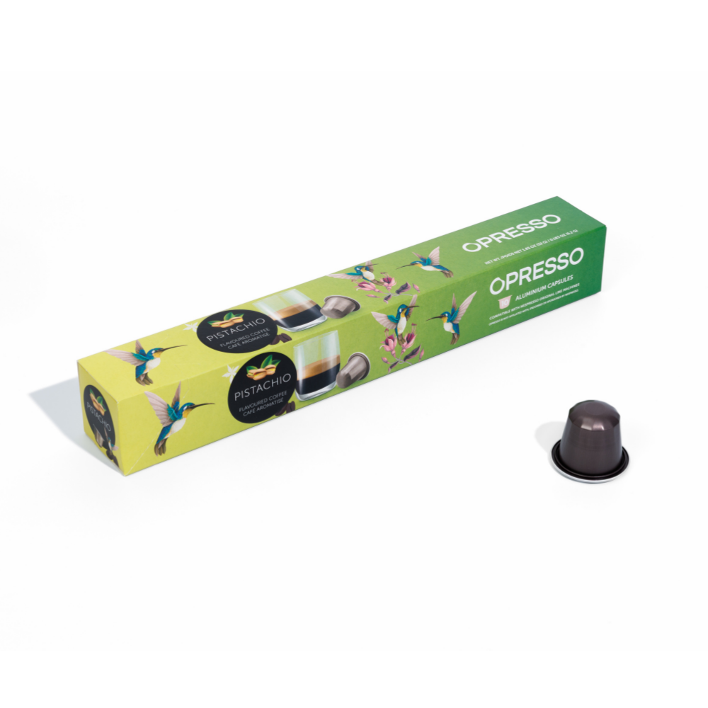 開心果特濃 鋁製咖啡膠囊 Pistachio Crush Coffee Capsules
