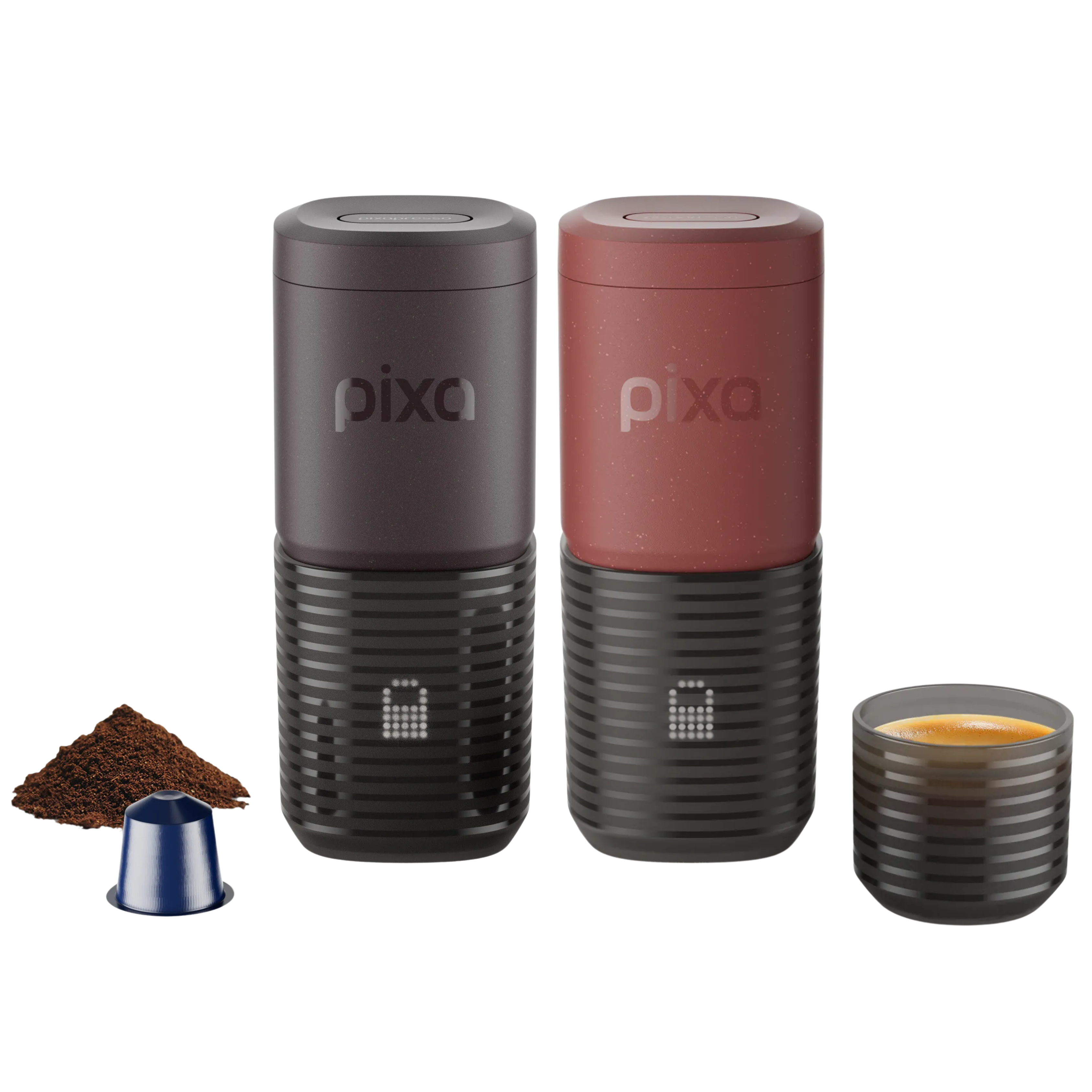 【WACACO 送 6盒咖啡膠囊】Pixapresso 20bar 電動便攜式濃縮咖啡機 (咖啡粉/Nespresso膠囊兩用) Portable Espresso Maker