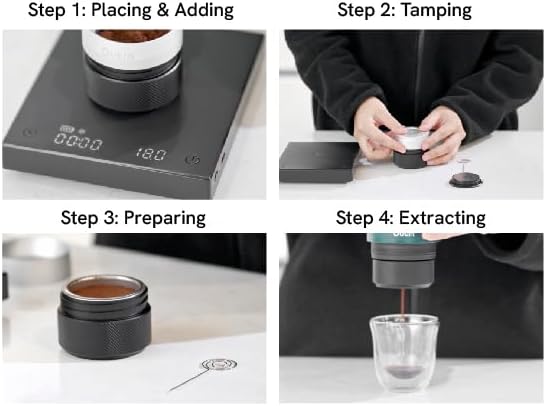 【OutIn】Nano 濃縮咖啡機配件套裝  加大咖啡粉轉換器套裝 (把原裝single shot 換成Double shot份量)