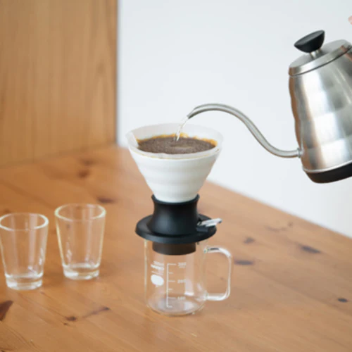 【HARIO】SWITCH 陶瓷浸漬式 V60 濾杯/ 聰明濾杯( 附40張濾紙) Immersion Dripper Switch SSDC-200-W