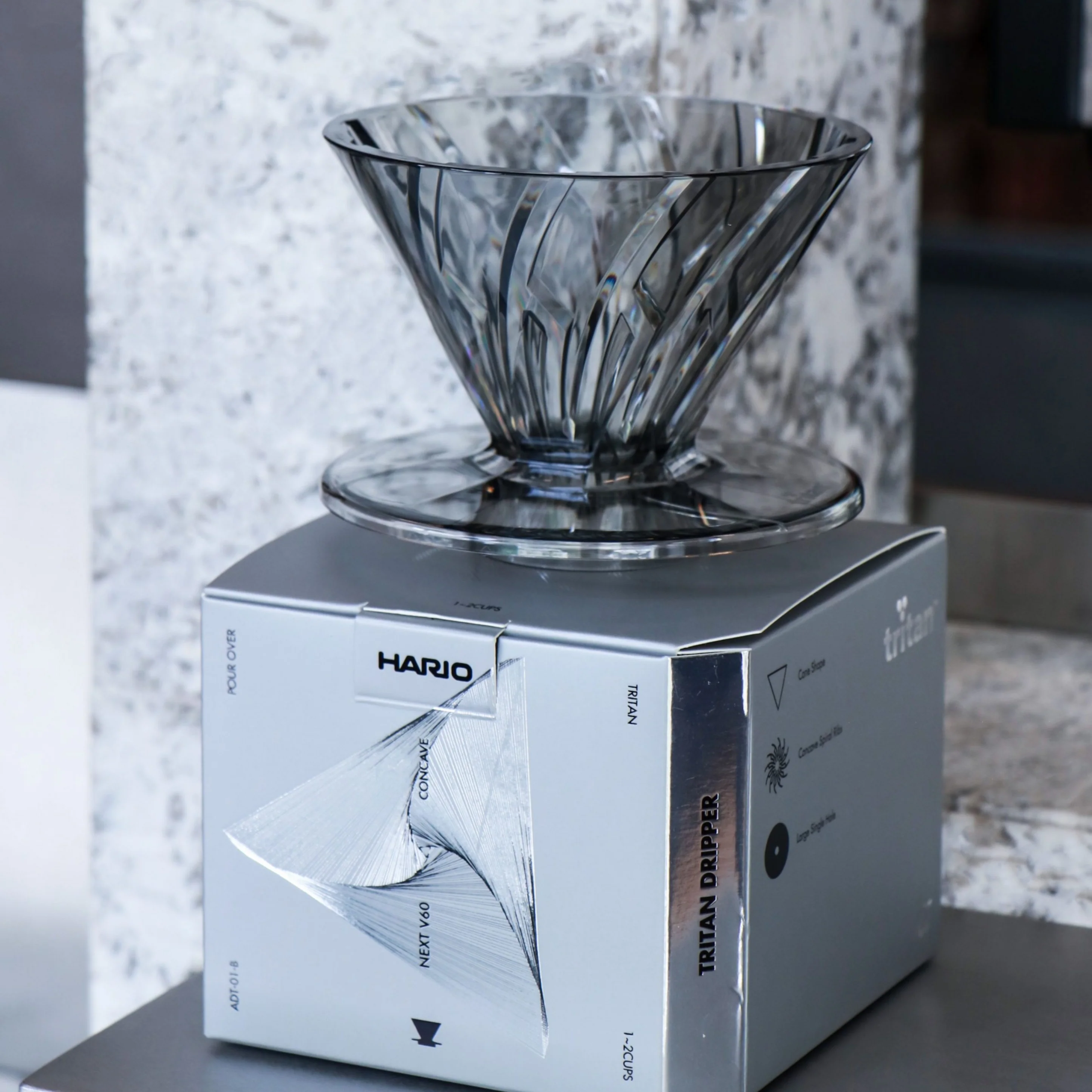 【HARIO】阿爾法 Alpha 01 濾杯 (Tritan樹脂材質) ADT-01-B【1-2杯用】| 台灣製造