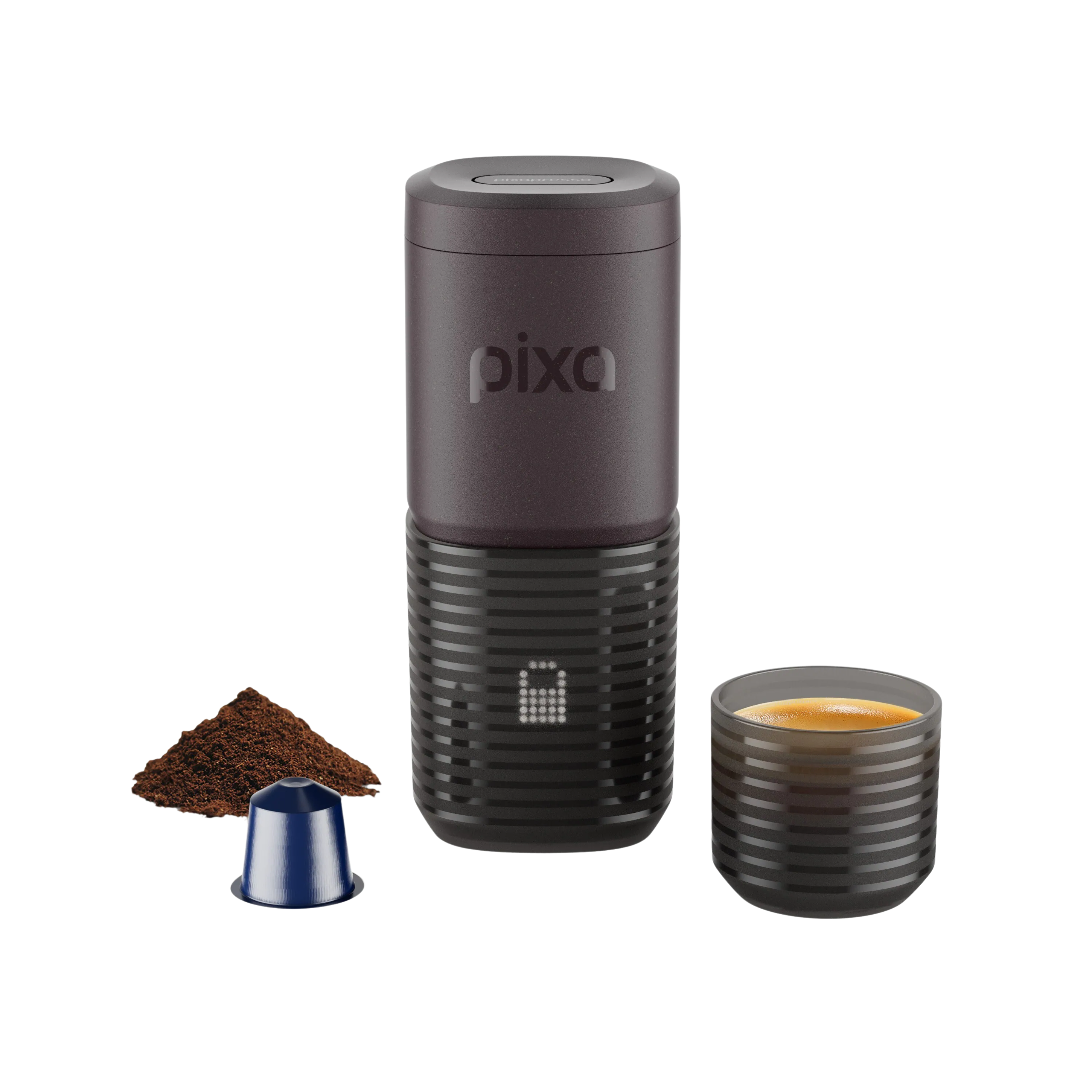 【WACACO 送 6盒咖啡膠囊】Pixapresso 20bar 電動便攜式濃縮咖啡機 (咖啡粉/Nespresso膠囊兩用) Portable Espresso Maker