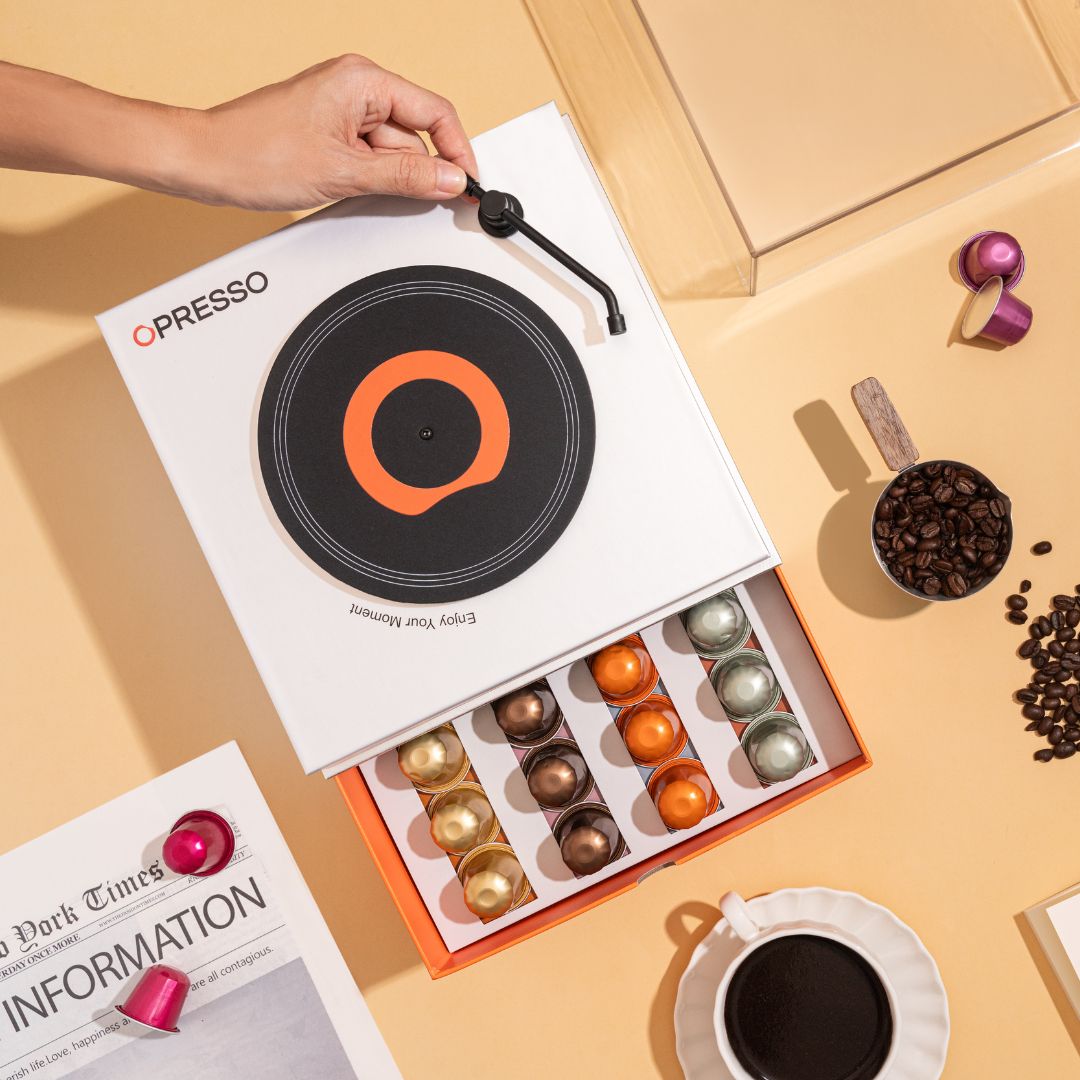 Enjoy Your Moment 比利時咖啡膠囊 精選音樂禮盒 (Nespresso適用)