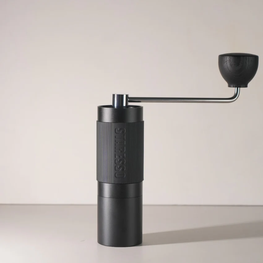 【Staresso】 D-6 PLUS 星粒手搖咖啡磨豆機 - 黑 (2025年新款)【1年保養】