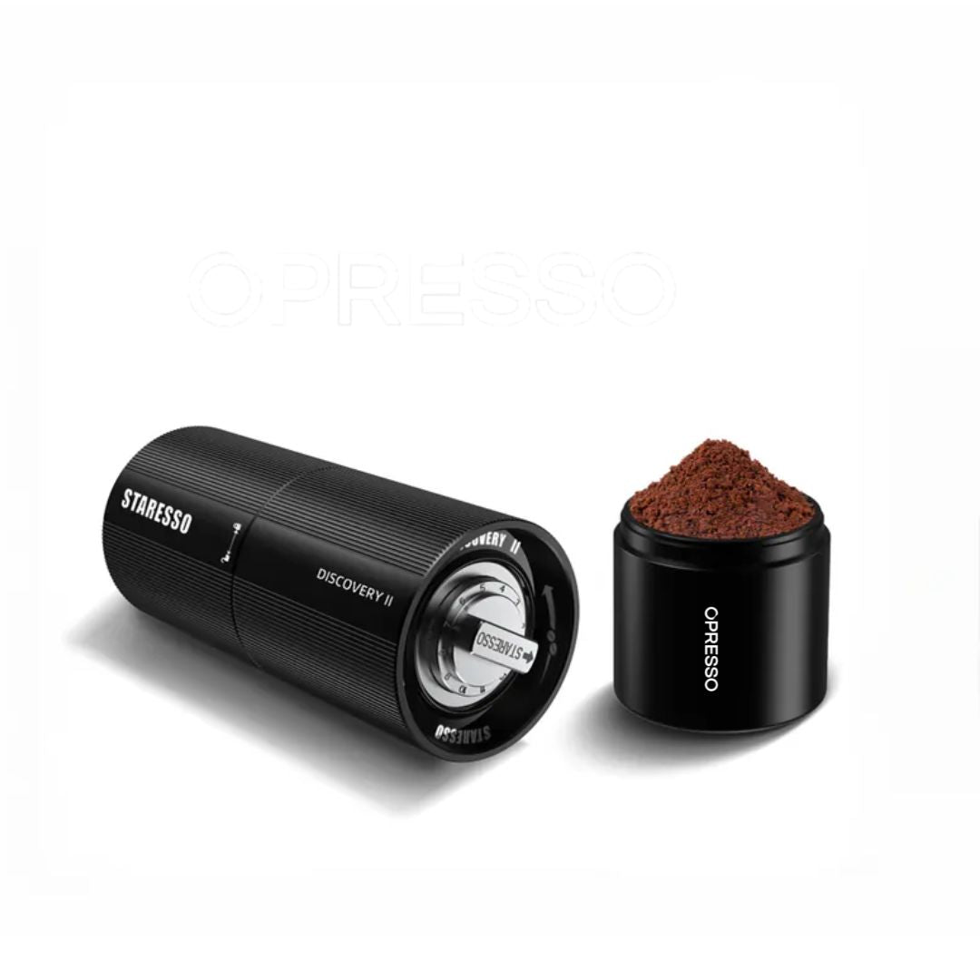 Opresso X Staresso D6E BLACK PLUS Portable Rechargeable Coffee Grinder