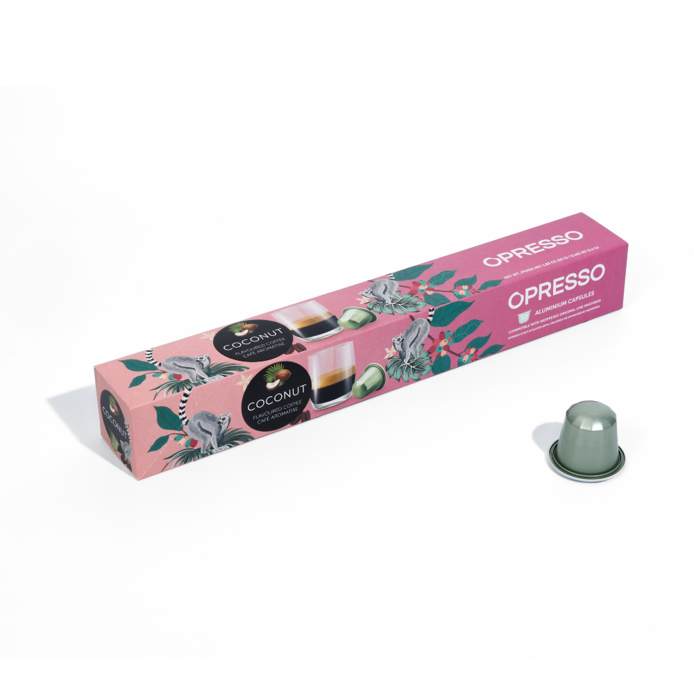 椰香秘境 鋁製咖啡膠囊 Coconut Paradise Coffee Capsules
