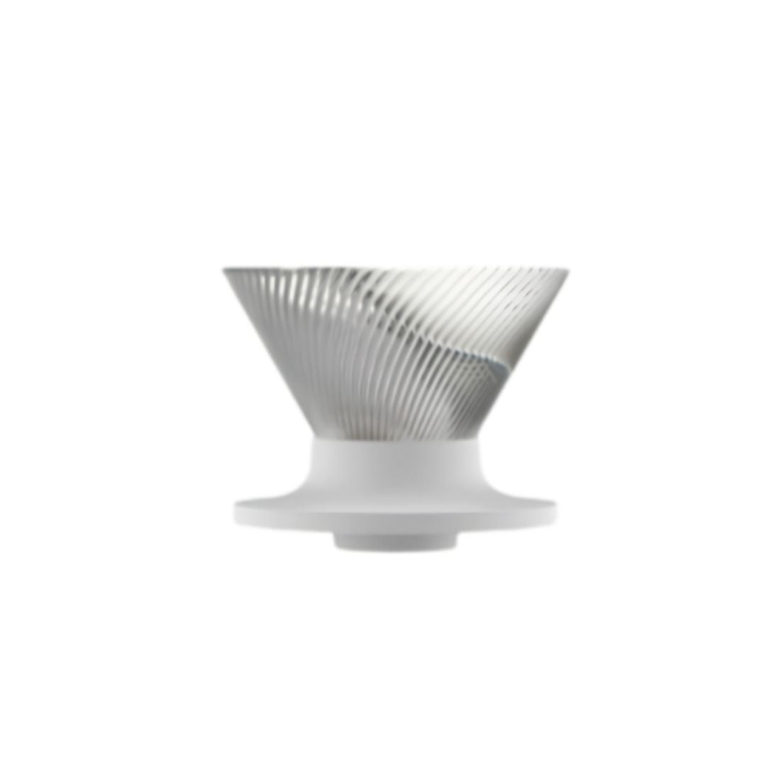 【HARIO】V60 Dripper NEO 72條肋骨濾杯 透明/琥珀款 (01/02尺寸) VDN-01 / VDN-02 高甜感 乾淨風味 勻稱萃取