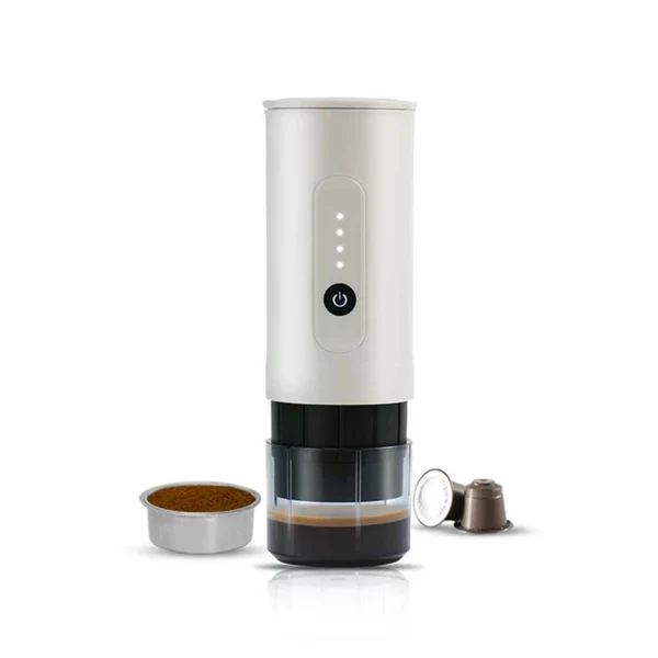 【T-Colors】便攜戶外2合1 手持電動意式咖啡機 (兼容Nespresso及咖啡粉) (副本)