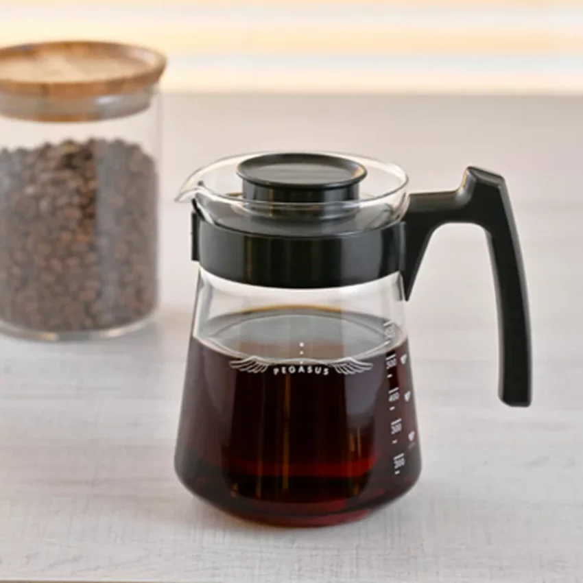 【Hario】Pegasus天馬 好好握玻璃咖啡壺 300ml/600ml 【平行進口產品】