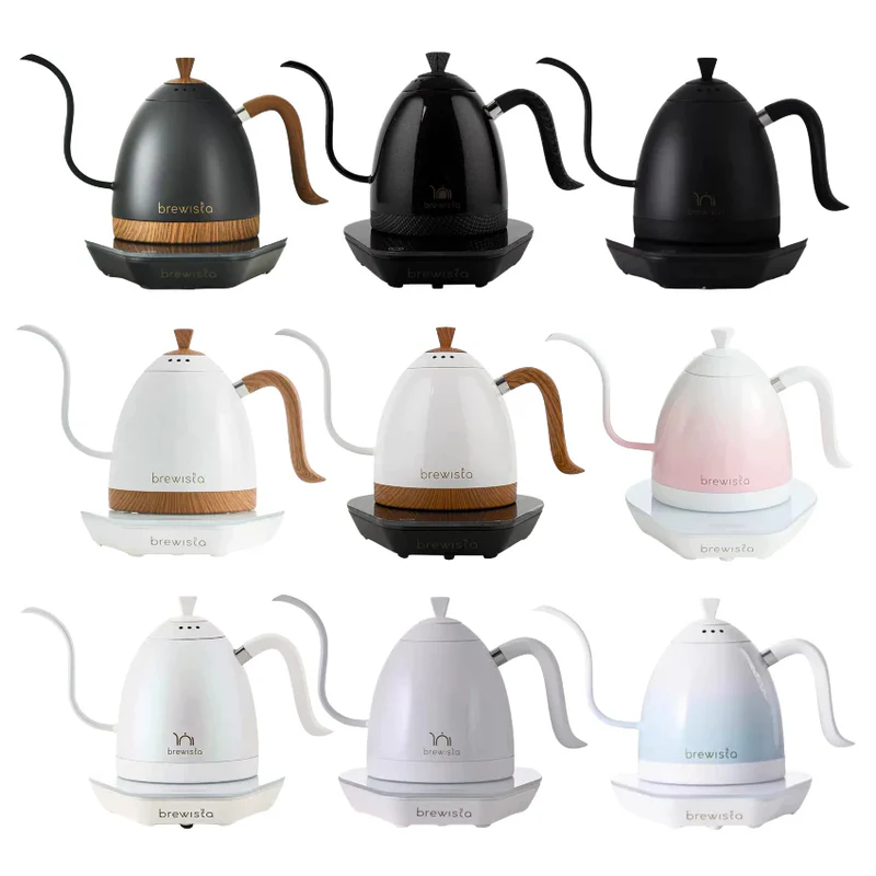 【Brewista】電子溫控咖啡手沖壺  Pro版  2024最新款 600ml(10 色可選) - 三代壺PRO | 一年保養
