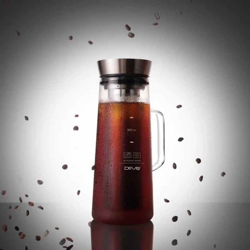 【Driver】 咖啡冷萃壺 咖啡冷泡壺 | Coffee and Tea Cold Brew Coffee Maker(1000ml)