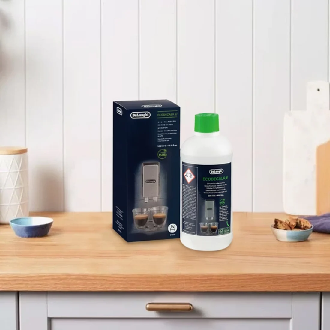 【De'Longhi】EcoDecalk 咖啡機清潔液 除鈣劑 500ml 適用於所有咖啡機