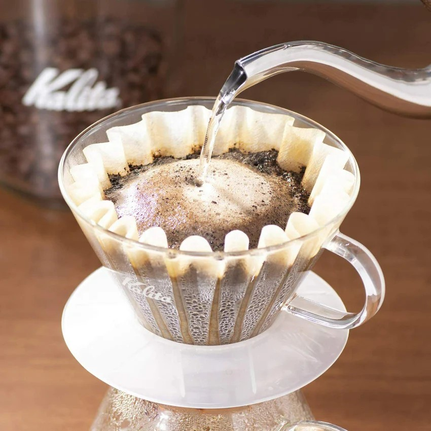 KALITA|KWF-185 Wave Coffee Filter Paper Cake Filter Paper (50 pcs/box, for 2-4 cups)