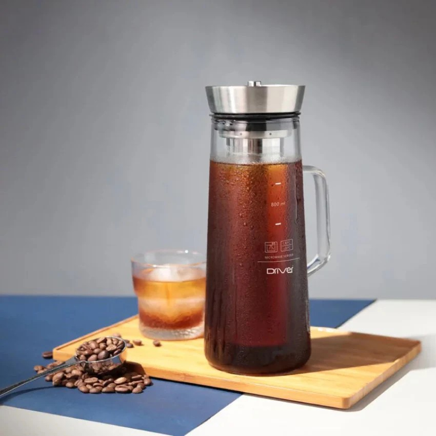 【Driver】 咖啡冷萃壺 咖啡冷泡壺 | Coffee and Tea Cold Brew Coffee Maker(1000ml)