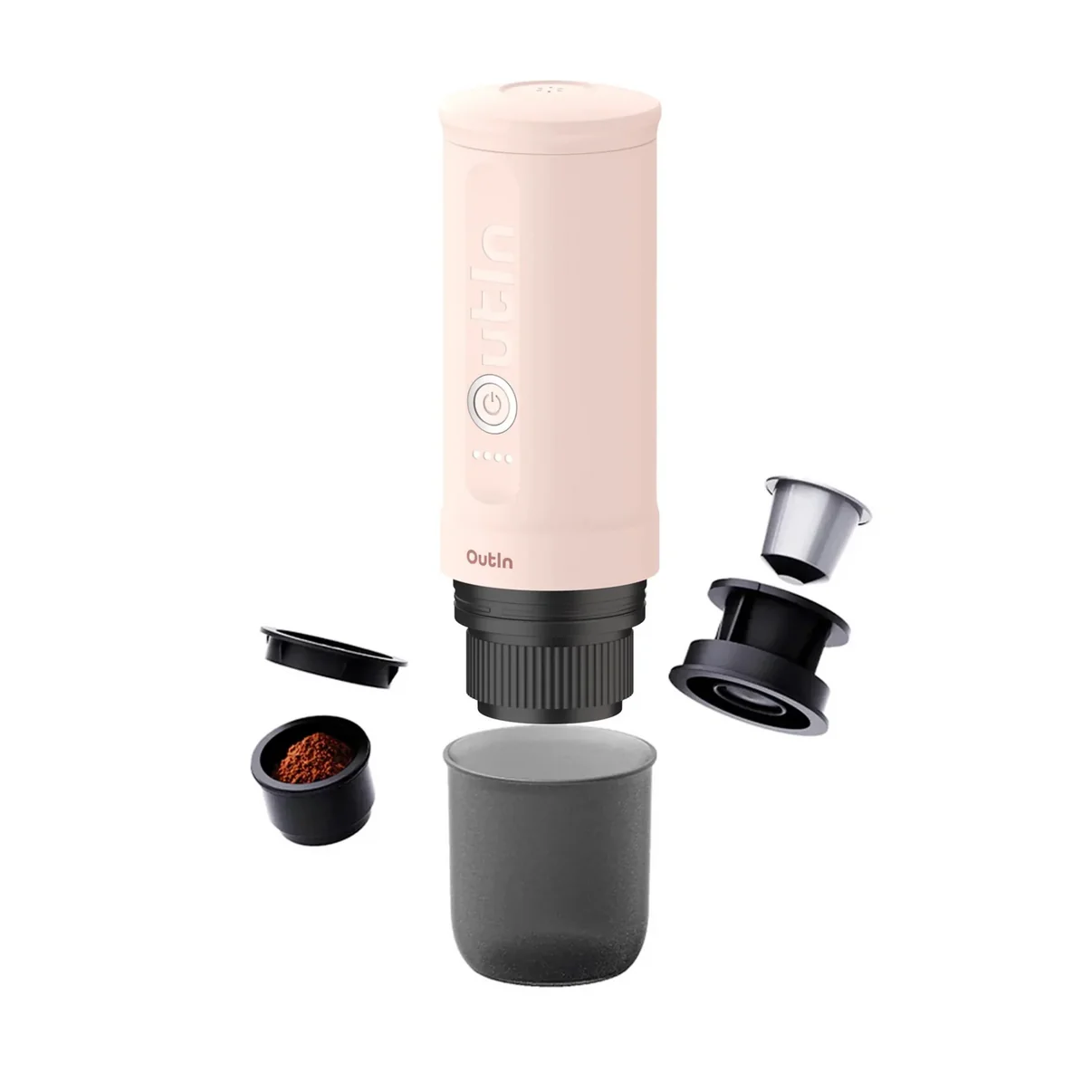 【OutIn】Nano Espresso 無線便攜濃縮咖啡機 送Universal Coffee Stand可調高度輕量咖啡支架