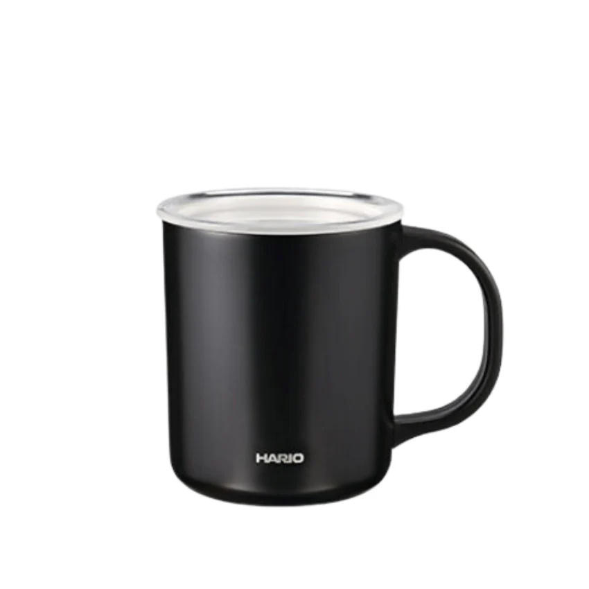 HARIO|陶瓷塗層保溫杯 咖啡杯 350ml (CMG-350) 不鏽鋼材質 真空隔熱【平行進口產品】