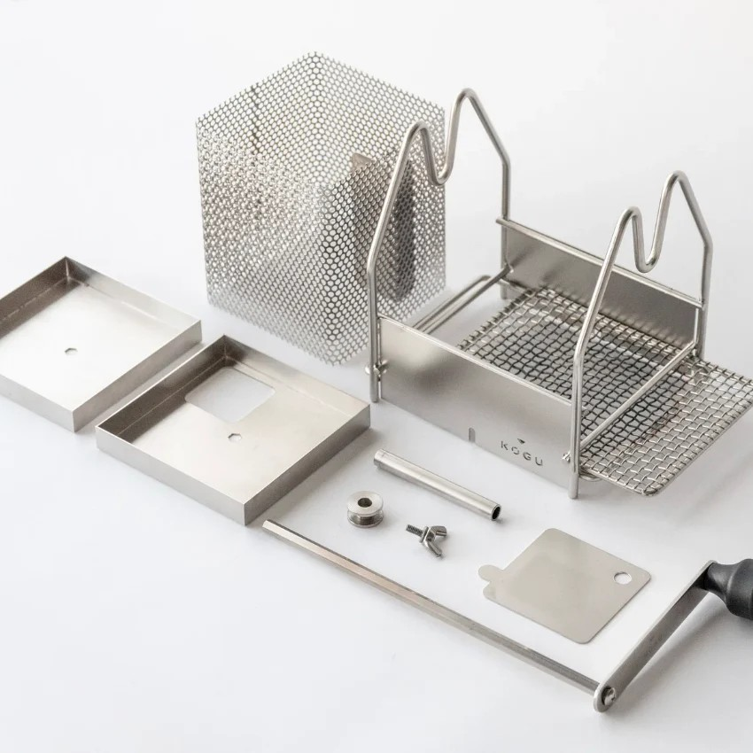 KOGU|珈琲考具 日本製旋轉式手搖烘豆機 【平行進口產品】