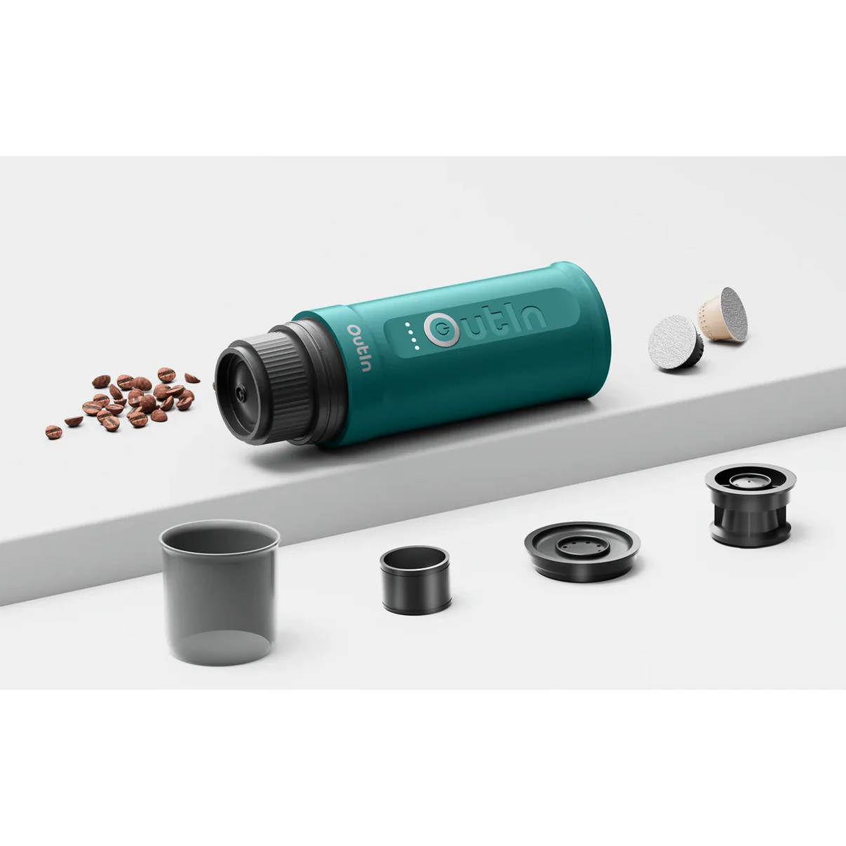 OutIn Nano Espresso Wireless Portable Espresso Machine with 20 Bar High Pressure, Automatic Cold Water Heating and Extraction