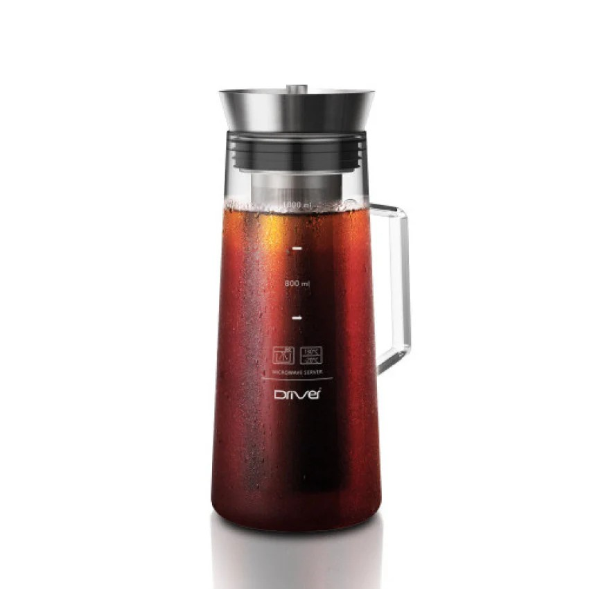 【Driver】 咖啡冷萃壺 咖啡冷泡壺 | Coffee and Tea Cold Brew Coffee Maker(1000ml)