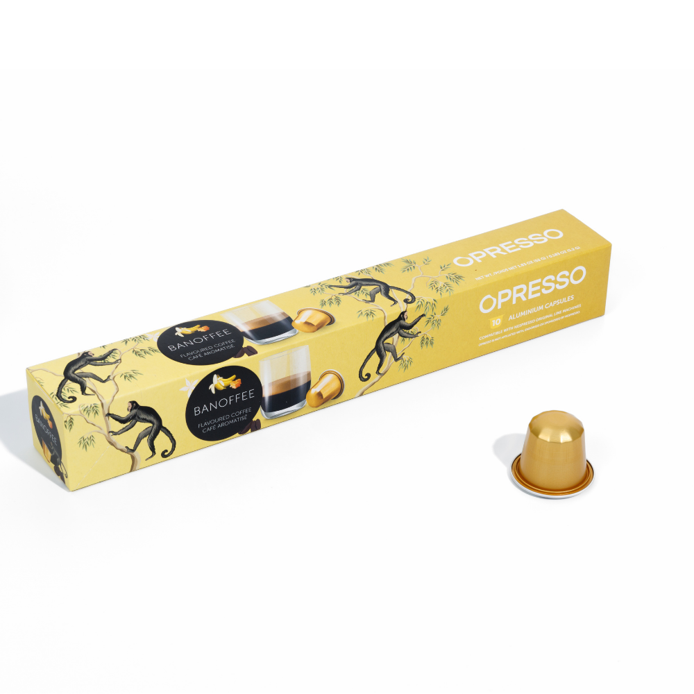 經典香蕉拖肥批  鋁製咖啡膠囊 Classic Banoffee Pie Coffee Capsules