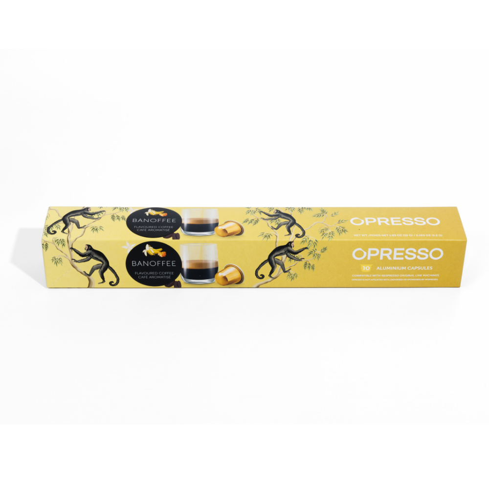 經典香蕉拖肥批  鋁製咖啡膠囊 Classic Banoffee Pie Coffee Capsules