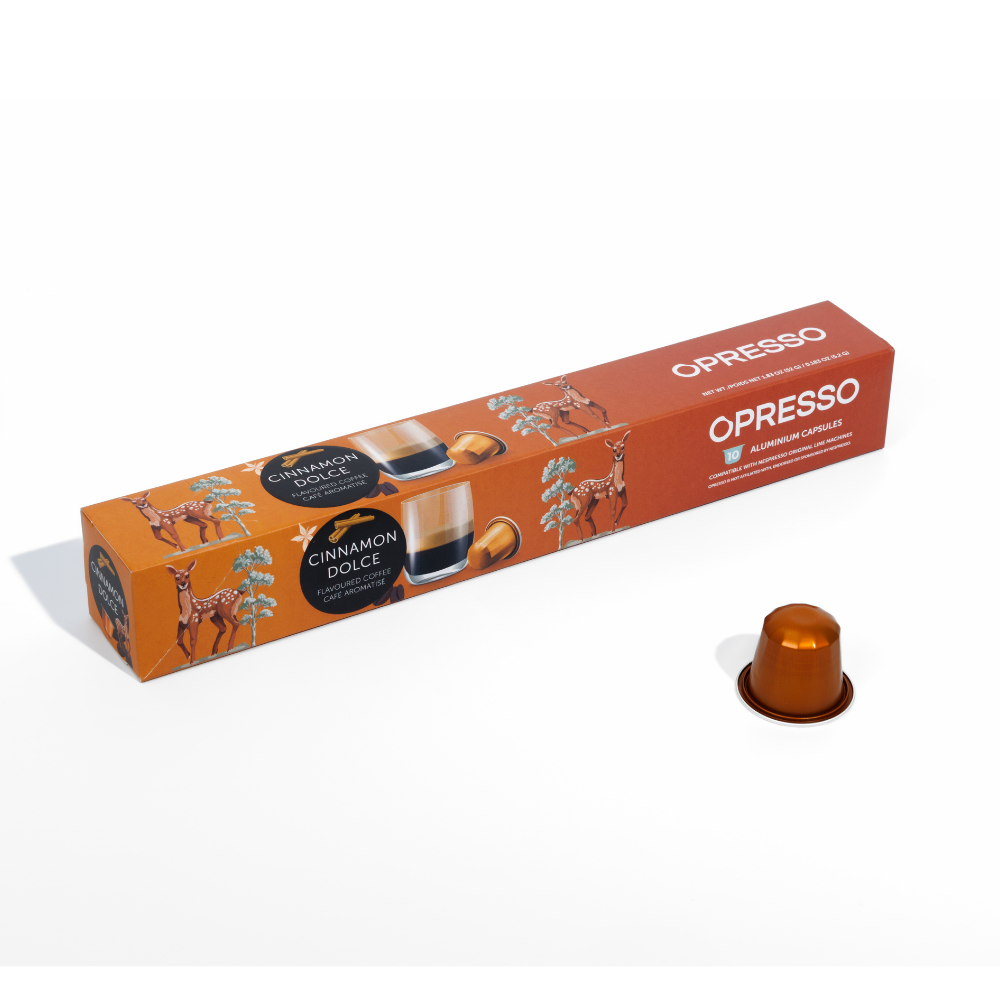 肉桂醇香 鋁製咖啡膠囊 Cinnamon Spice Coffee Capsules