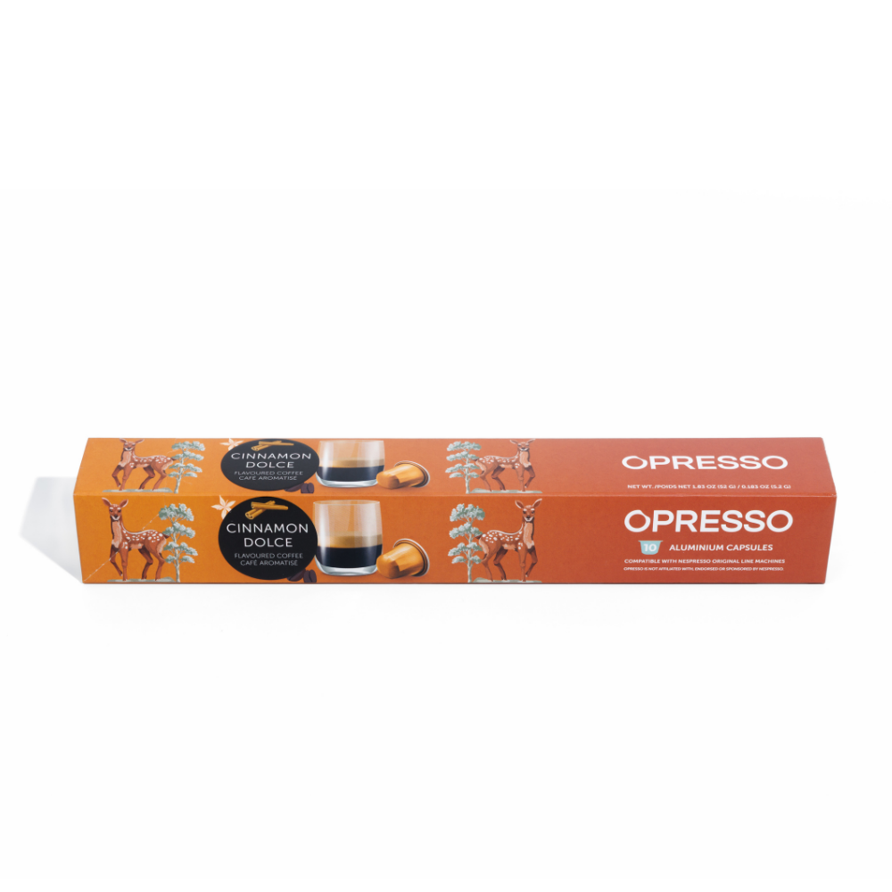 肉桂醇香 鋁製咖啡膠囊 Cinnamon Spice Coffee Capsules