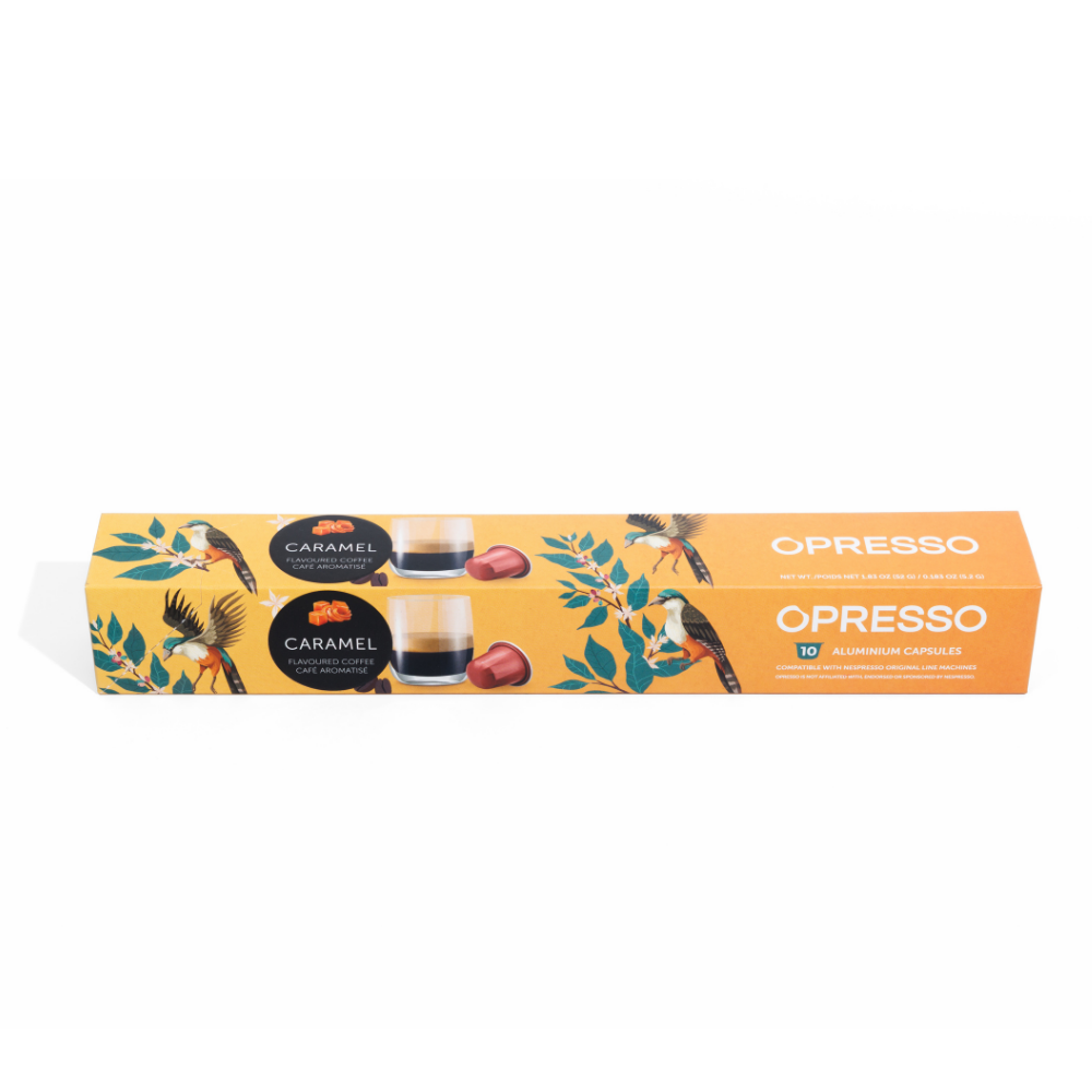 焦糖風味 鋁製咖啡膠囊 Caramel Flavoured Capsules
