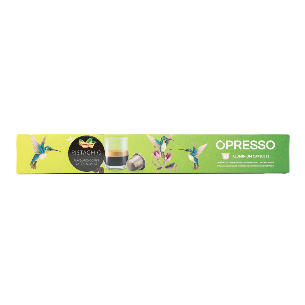 開心果特濃   鋁製咖啡膠囊 Pistachio Crush Coffee Capsules