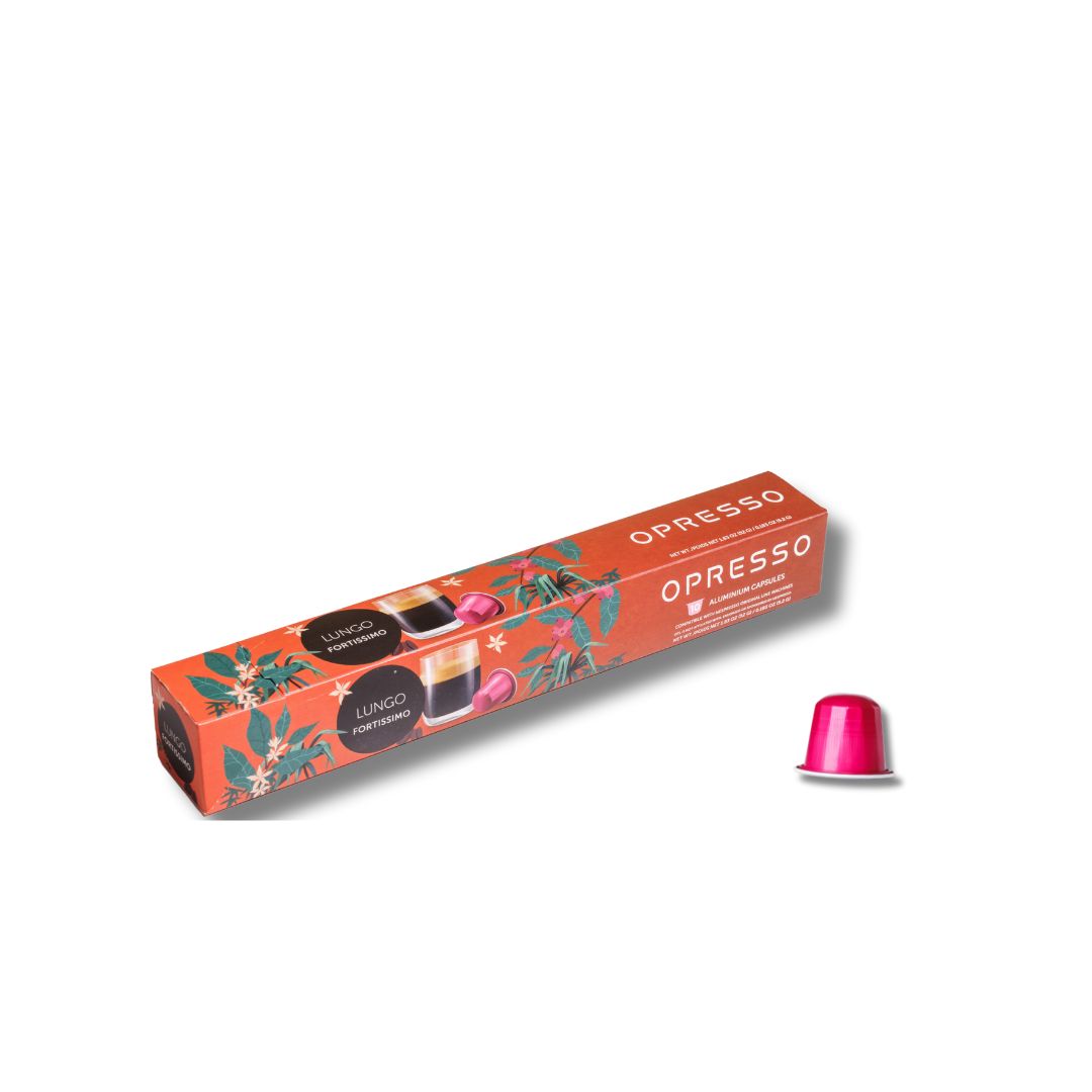 特濃長杯 鋁製咖啡膠囊 Lungo Fortissimo  Coffee Capsules