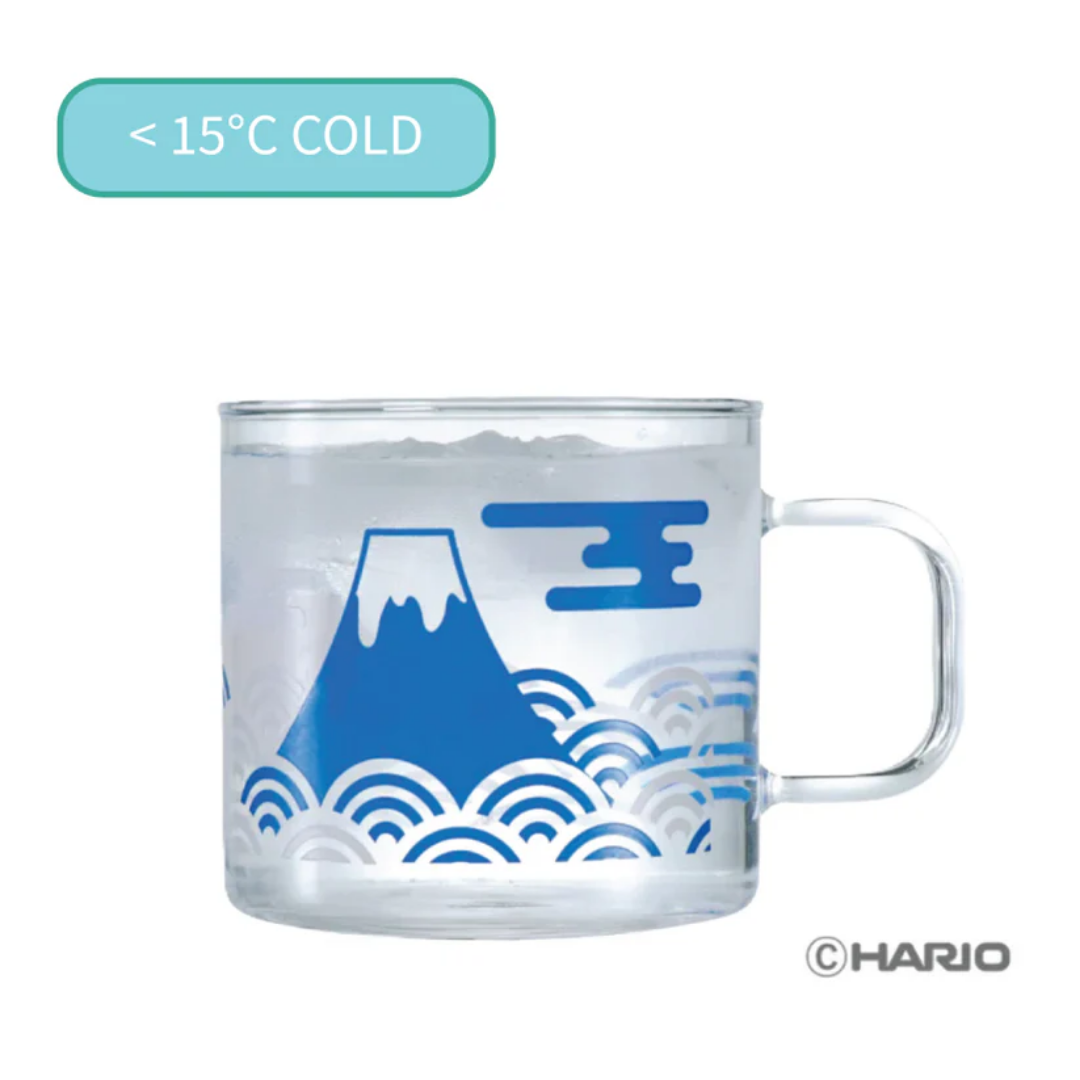 【HARIO】日本製 FUJI富士山 溫感變色杯 / 感溫馬克杯 (TCM-1-FJ)