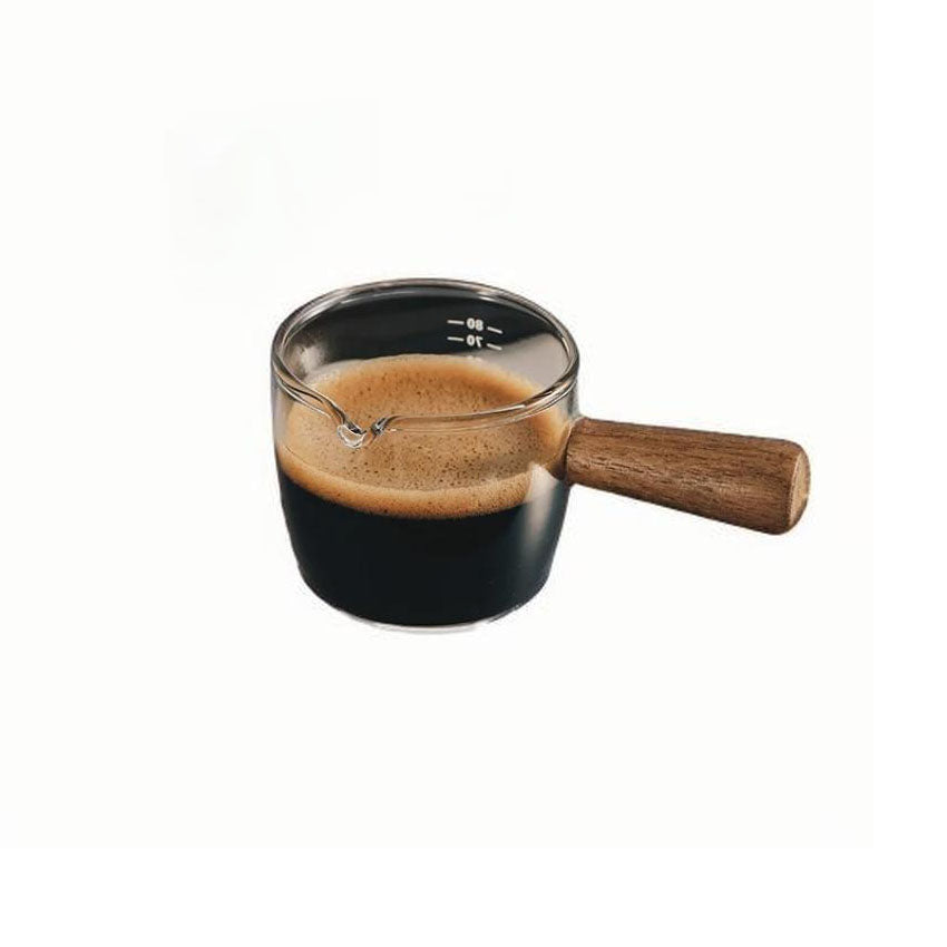 意式濃縮咖啡萃取杯(木柄) 75ml