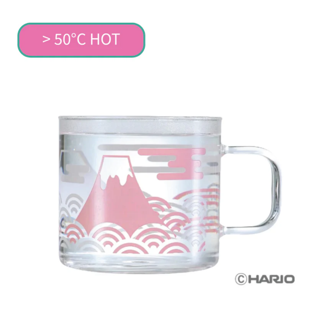 【HARIO】日本製 FUJI富士山 溫感變色杯 / 感溫馬克杯 (TCM-1-FJ)