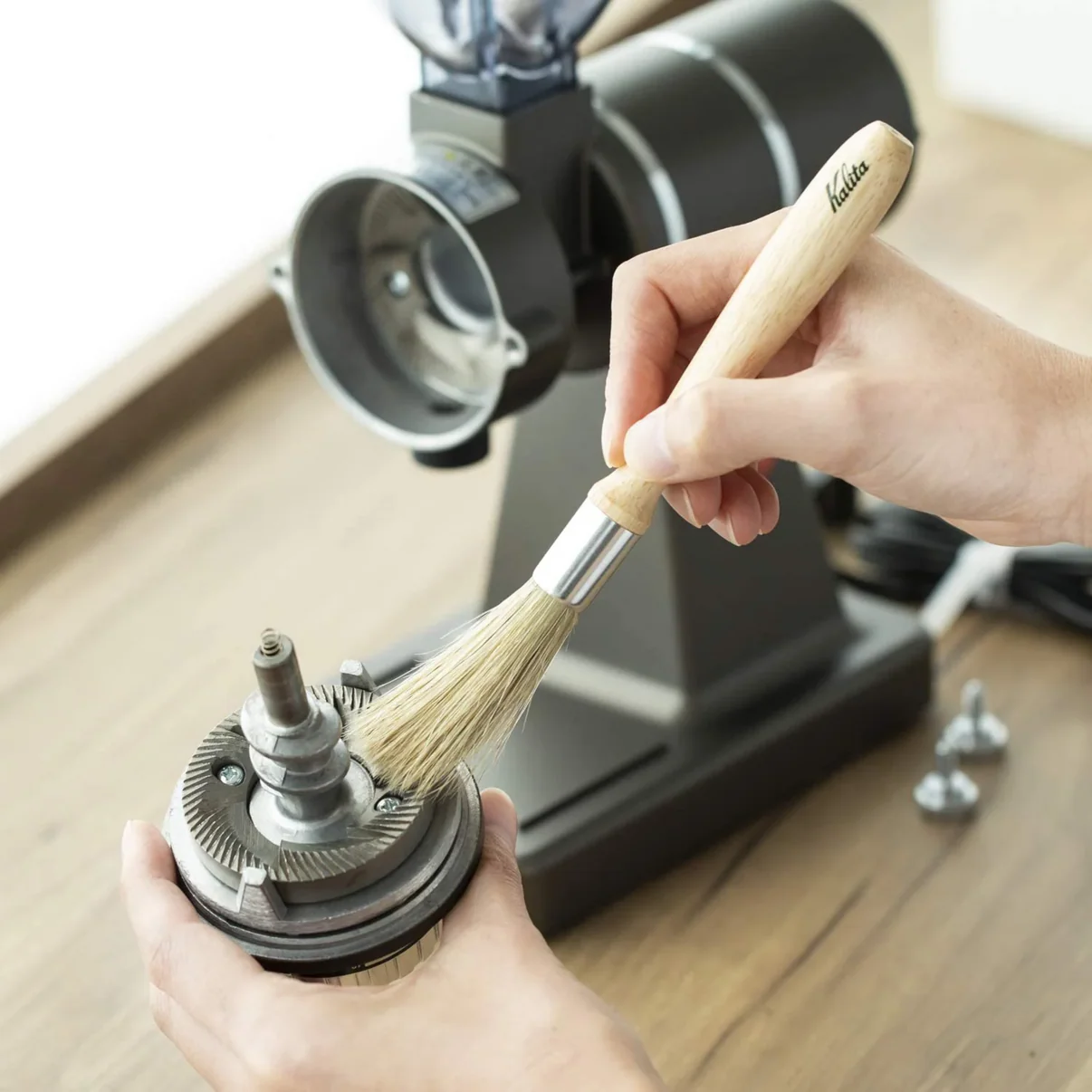 Kalita｜咖啡豆手磨電磨 清潔掃 清潔刷 Coffee Grinder Cleaning Brush【平行進口產品】