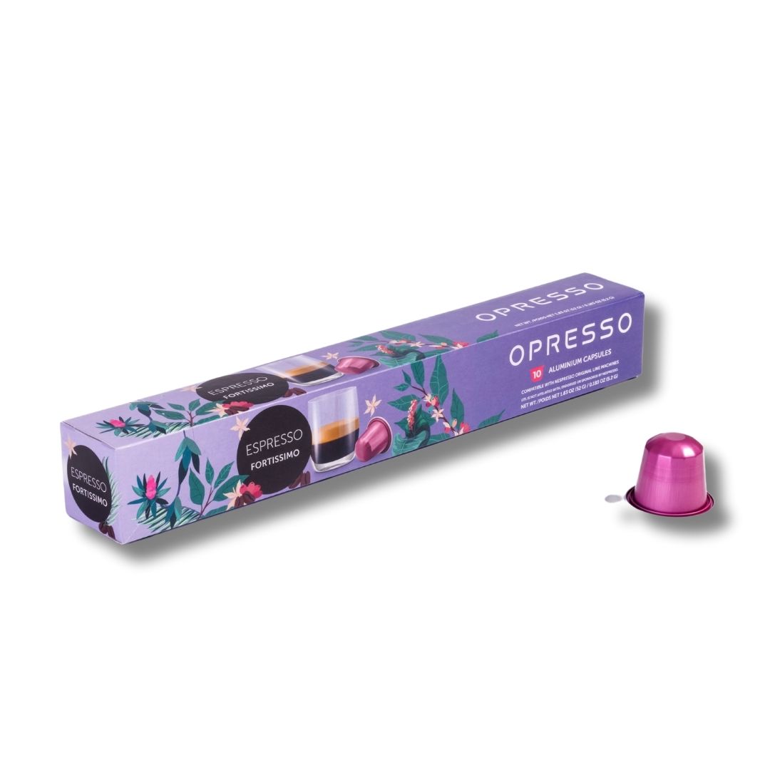 特濃濃縮 鋁製咖啡膠囊 Espresso Fortissimo Coffee Capsules