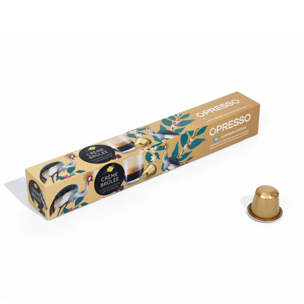 法式焦糖燉蛋 鋁製咖啡膠囊 Crème Brûlée Coffee Capsules