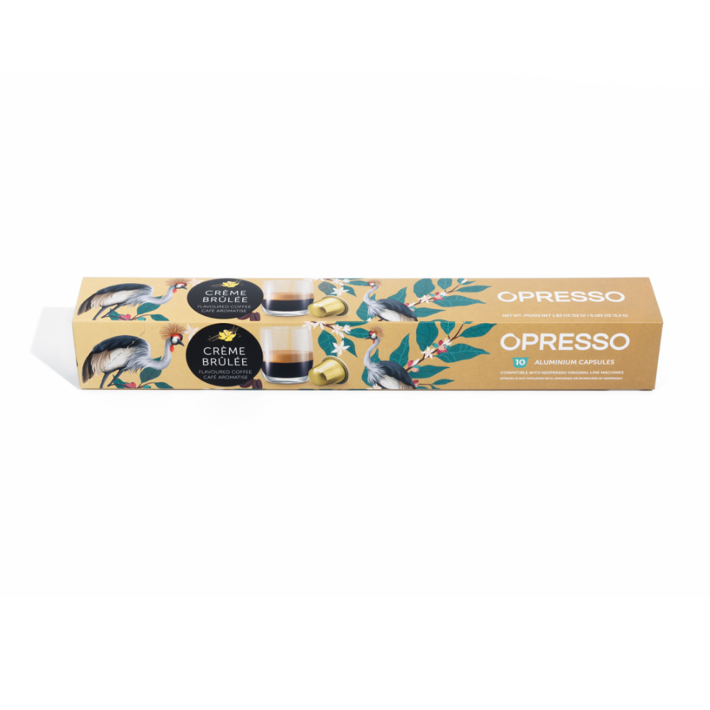 Crème Brûlée Coffee Capsules