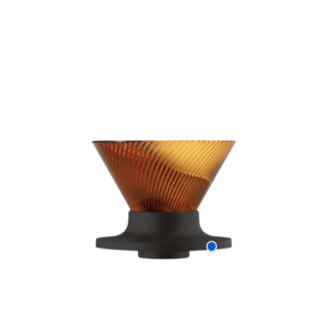 【HARIO】V60 Dripper NEO 72條肋骨濾杯 透明/琥珀款 (01/02尺寸) VDN-01 / VDN-02  高甜感 乾淨風味 勻稱萃取