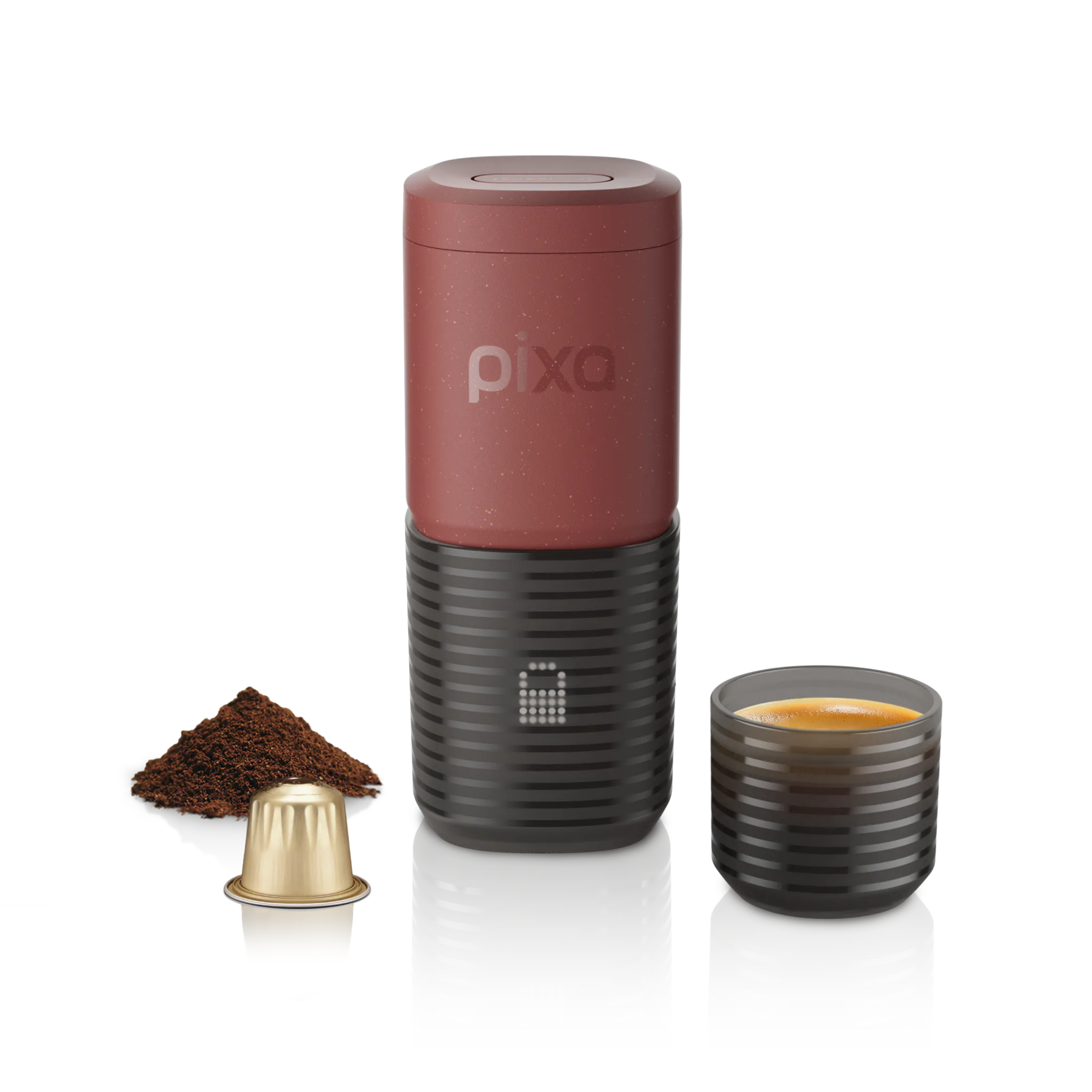 【WACACO 送 6盒咖啡膠囊】Pixapresso 20bar 電動便攜式濃縮咖啡機 (咖啡粉/Nespresso膠囊兩用) Portable Espresso Maker