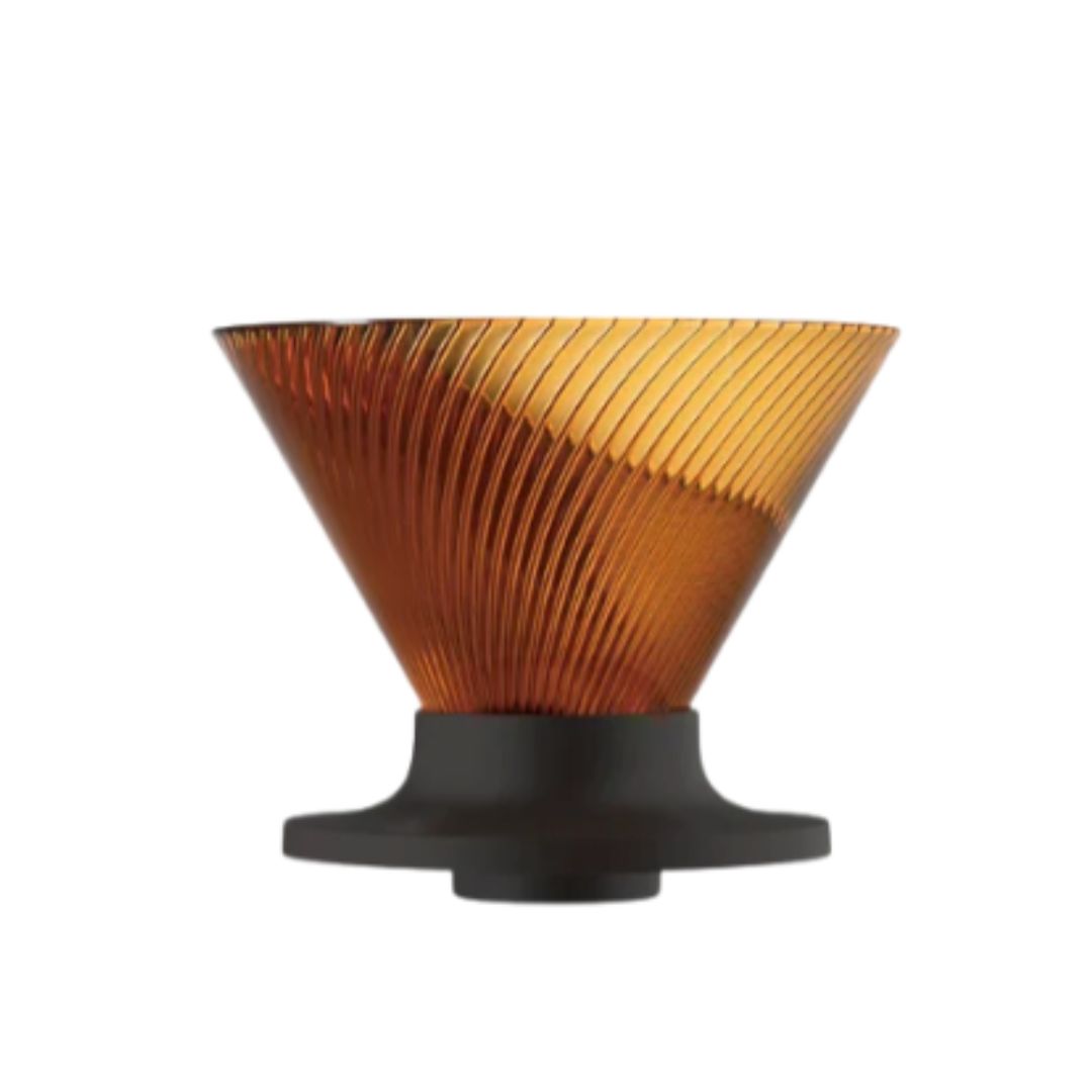 【HARIO】V60 Dripper NEO 72條肋骨濾杯 透明/琥珀款 (01/02尺寸) VDN-01 / VDN-02  高甜感 乾淨風味 勻稱萃取
