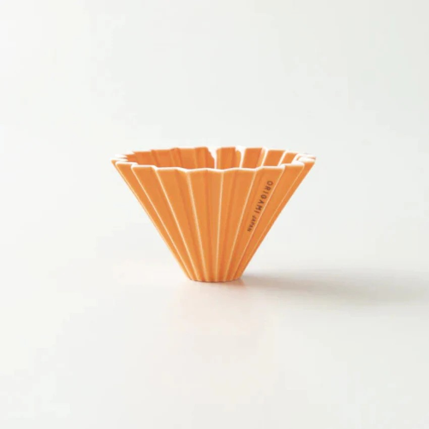 ORIGAMI | S號 陶瓷摺紙咖啡濾杯 1-2杯 兼用01錐形/155蛋糕濾紙 (八色可選)