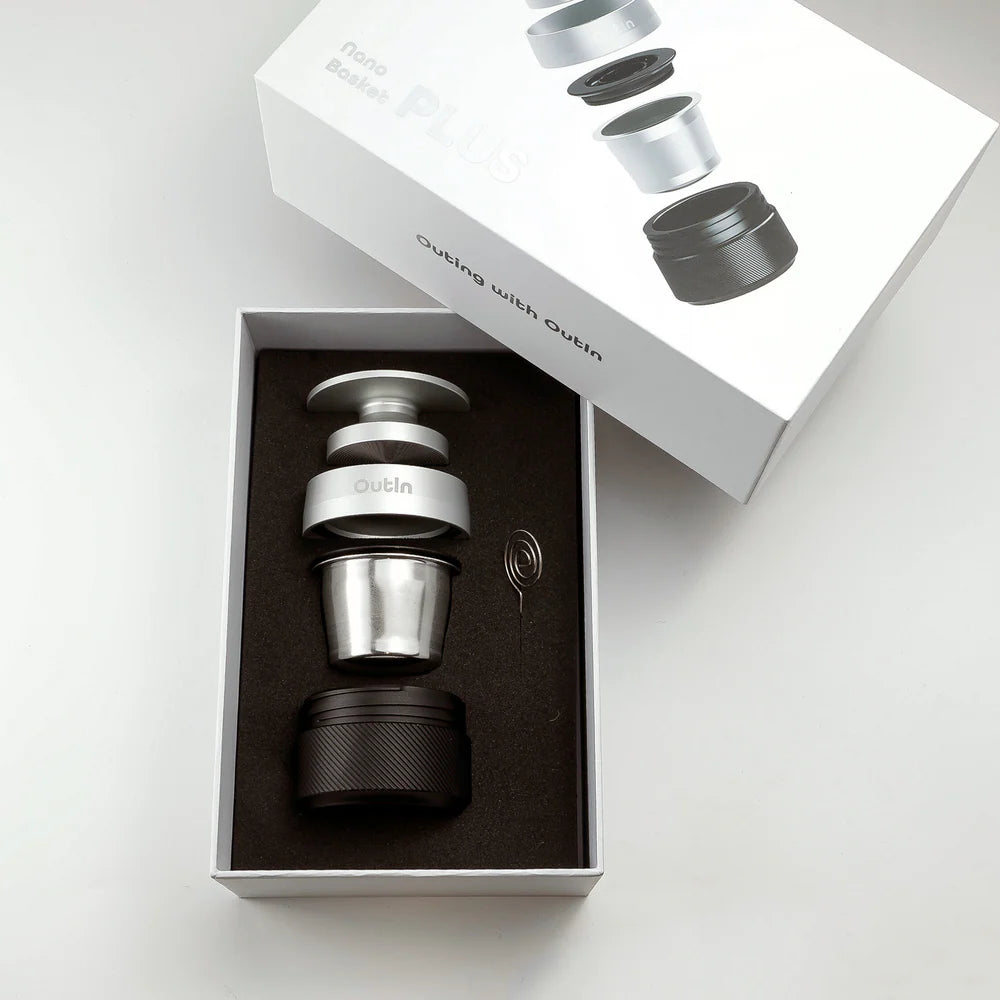 【組合優惠】【OutIn】Nano Espresso 無線便攜濃縮咖啡機+OutIn濃縮咖啡配件套裝