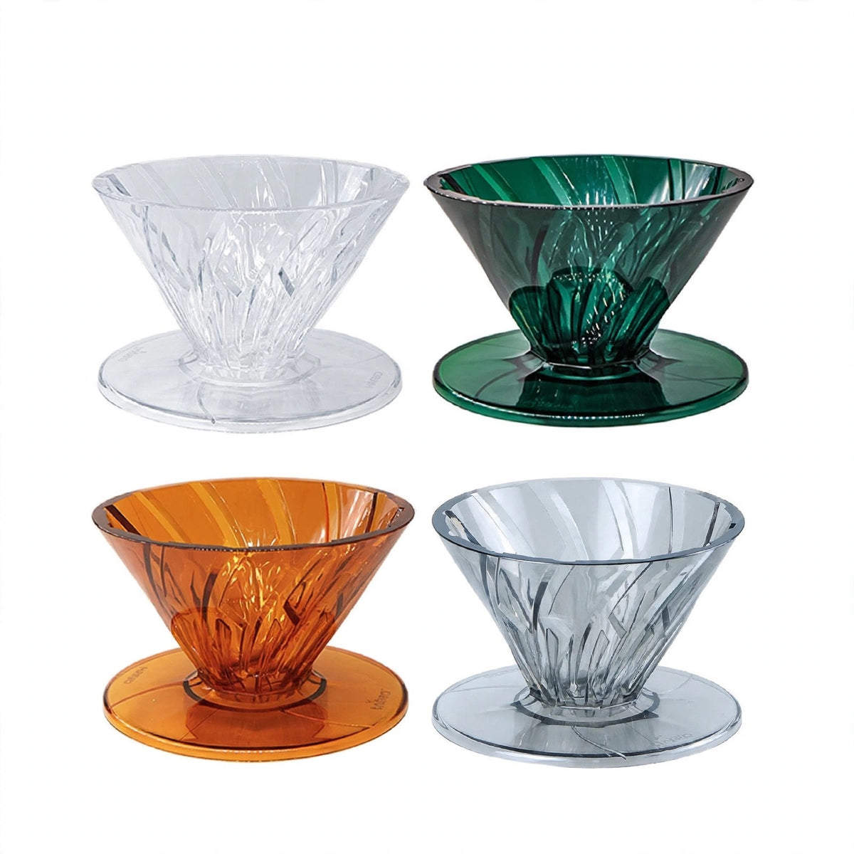 【HARIO】阿爾法 Alpha 01 濾杯 (Tritan) ADT-01-B【1-2杯用】| 台灣製造 Alpha Tritan Dripper