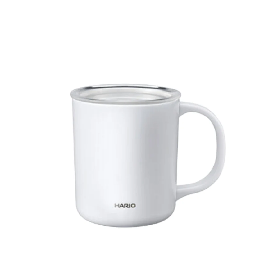 HARIO｜陶瓷塗層保溫杯 咖啡杯 350ml (CMG-350) 不鏽鋼材質 真空隔熱【平行進口產品】